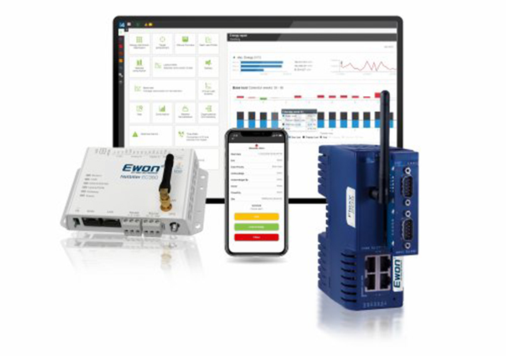 foto noticia HMS Networks presenta las nuevas soluciones de conectividad remota Ewon donde el hardware se encuentra con el software.